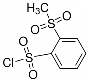 2-methylsulfonylbenzenesulfonyl chloride CDS007575-500MG