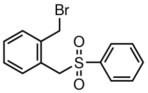 2-[(Phenylsulfonyl)methyl]benzyl bromide 