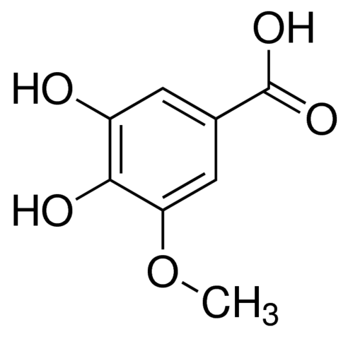 3,4-Dihydroxy-5-methoxybenzoic acid CDS003720-250MG