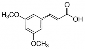 3,5-Dimethoxycinnamic acid, predominantly trans 