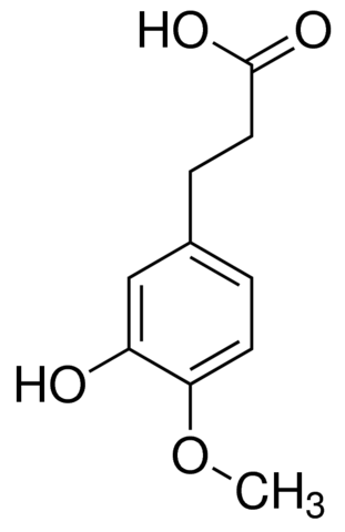 3-(3-hydroxy-4-methoxyphenyl)propionic acid CDS006461-50MG