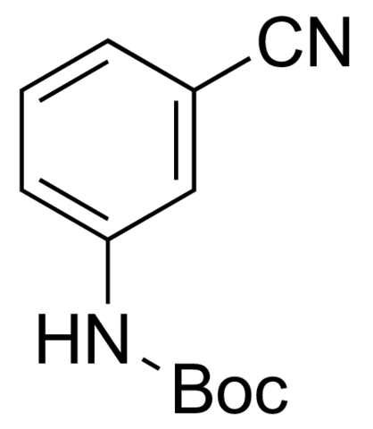 3-(Boc-amino)benzonitrile 