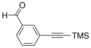 3-(Trimethylsilyl)ethynylbenzaldehyde 709727-250MG