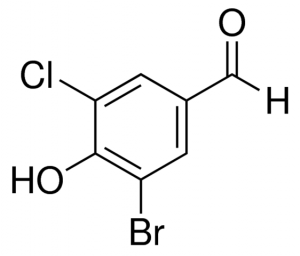 3-Bromo-5-chloro-4-hydroxybenzaldehyde 734470-1G