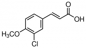 3-Chloro-4-methoxycinnamic acid 