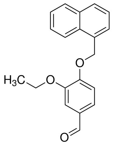 3-ethoxy-4-(1-naphthylmethoxy)benzaldehyde CDS017949-10MG
