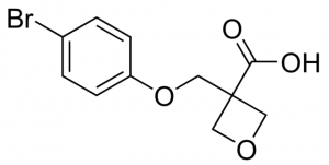 3-[(4-Bromophenoxy)methyl]-3-oxetanecarboxylic acid CVT00022-1G
