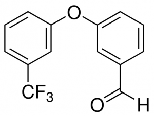 3-[3-(Trifluoromethyl)phenoxy]benzaldehyde 
