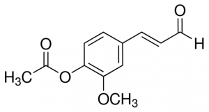 4-Acetoxy-3-methoxycinnamaldehyde, predominantly trans 