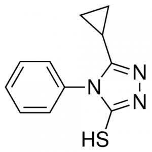5-cyclopropyl-4-phenyl-4H-[1,2,4]triazole-3-thiol CDS018820-5MG