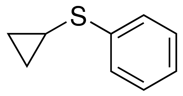 Cyclopropyl phenyl sulfide 