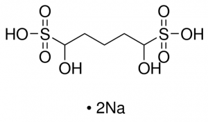 Glutaraldehyde sodium bisulfite addition compound 