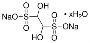 Glyoxal bis(sodium hydrogen sulfite) adduct hydrate 