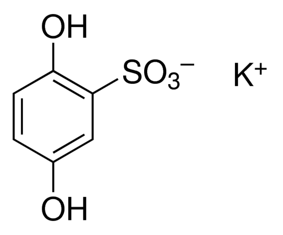 Hydroquinonesulfonic acid potassium salt 