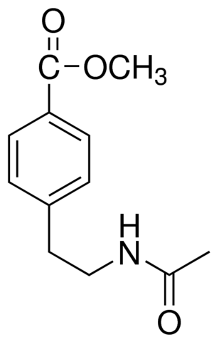 Methyl 4-(2-acetylaminoethyl)benzoate 656127-5G