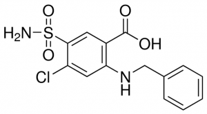 N-Benzyl-4-chloro-5-sulfamoylanthranilic acid 