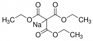 Triethyl methanetricarboxylate sodium derivative 