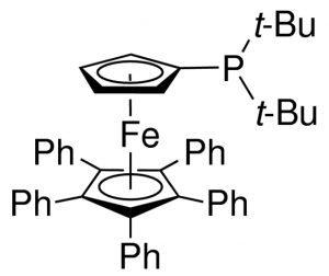 1,2,3,4,5-Pentaphenyl-1-(di-tert-butylphosphino)ferrocene 