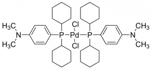 Bis[(dicyclohexyl)(4-dimethylaminophenyl)phosphine] palladium(II) chloride 