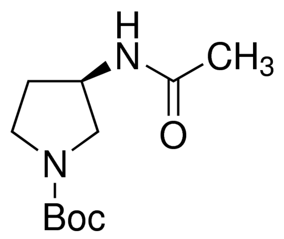 (R)-(+)-1-Boc-3-acetamidopyrrolidine 