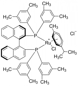 (R)RuCl[(pcymene)(DMBINAP)]Cl 