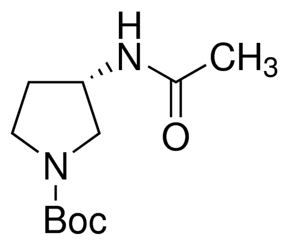 (S)-()-1-Boc-3-acetamidopyrrolidine 