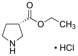 Ethyl (S)-pyrrolidine-3-carboxylate hydrochloride 735396-500MG