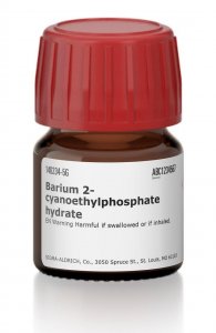 Barium 2-cyanoethylphosphate hydrate 