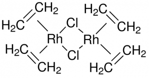 Di--chlorotetraethylene dirhodium(I) 