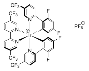[Ir(dFCF3ppy)2-(5,5-dCF3bpy)]PF6 