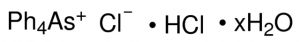 Tetraphenylarsonium(V) chloride hydrochloride hydrate 