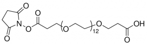 Acid-dPEG�13-NHS ester 