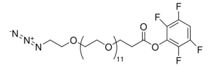 Azido-dPEG �12-TFP ester 