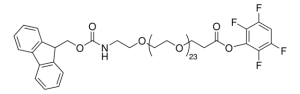 Fmoc-N-amido-dPEG �24-TFP ester 
