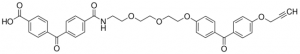Hydroxyl di-benzophenone (PEG)3 alkyne 900610-25MG