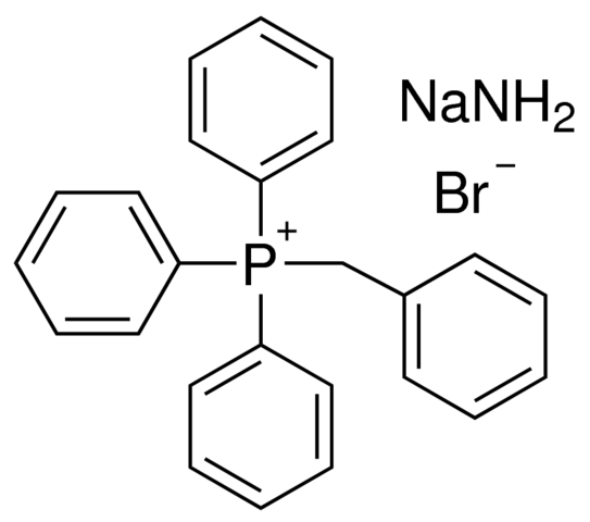 Benzyltriphenylphosphonium bromide + Sodium amide 