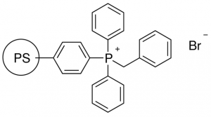 Benzyltriphenylphosphonium bromide, polymer-bound 