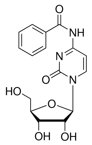 N4-Benzoylcytidine 