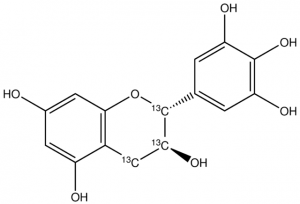 (�)-Gallocatechin-2,3,4-13C3 