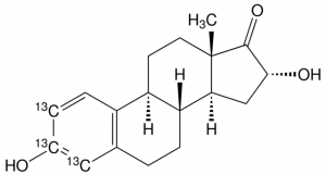 16--Hydroxyestrone-2,3,4-13C3 