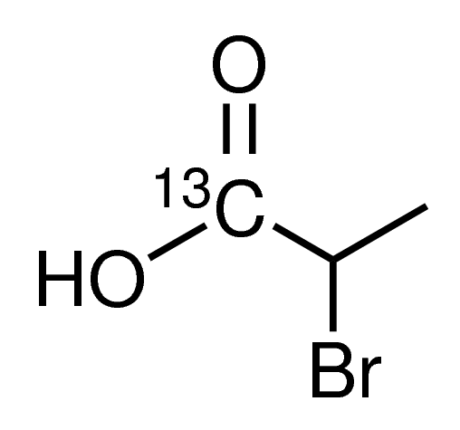 2-Bromopropionic acid-1-13C 