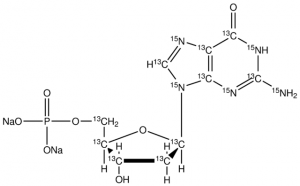 2-Deoxyguanosine-13C10,15N5 5-monophosphate disodium salt 