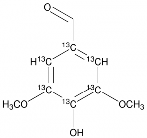 4-Hydroxy-3,5-dimethoxybenzaldehyde-(phenyl-13C6) 
