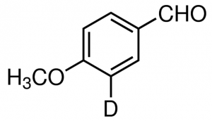 4-Methoxybenz-3-d1-aldehyde 