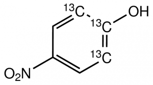 4-Nitrophenol-1,2,6-13C3 