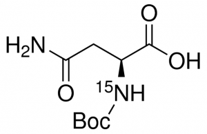 Boc-Asn-OH-(-amine-15N) 