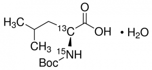 Boc-Leu-OH-2-13C,15N monohydrate 