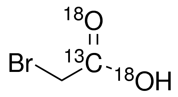 Bromoacetic acid-1-13C,18O2 