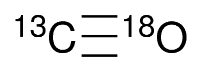Carbon-13C monoxide-18O Gas 