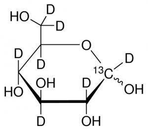 D-Glucose-1-13C-1,2,3,4,5,6,6-d7 